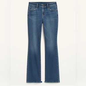 NWT Old Navy Mid-Rise Kicker Boot-Cut Jeans
